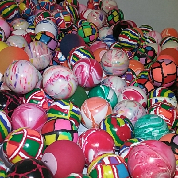 242 RUBBER MINI BALLS - Picture 6 of 8